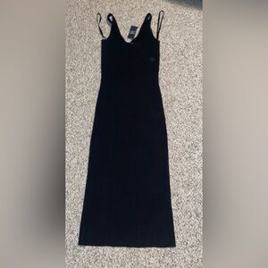 Abercrombie & Fitch knitted fitted midi dress